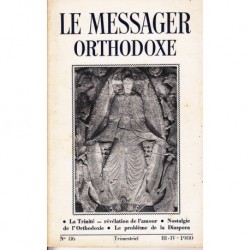 Le messager orthodoxe n° 86 Année 1980