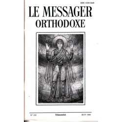 Le messager orthodoxe n° 103 Année 1986