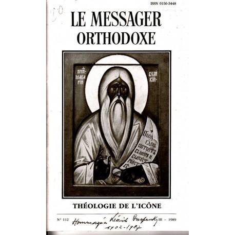 Le messager orthodoxe n° 112 Année 1989
