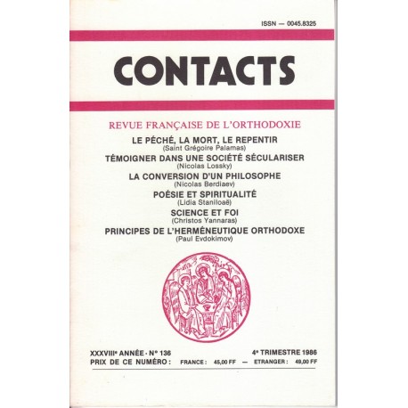 Contacts n° 143
