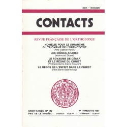 Contacts n° 140. 4° trimestre 1987