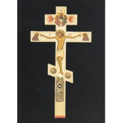 Reproduction icône de Léonide Ouspensky. Croix de bénédiction