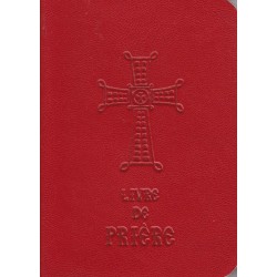 Livre de prière de poche. Couverture rouge