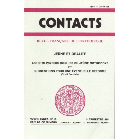 Contacts n° 131 - 3° trimestre 1985