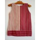 Robe chasuble Rouge et Bois de rose