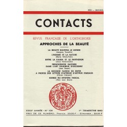 Contacts n° 109. 1° trimestre 1980
