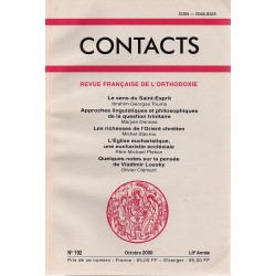 Contacts n° 192. 4° trimestre 2000