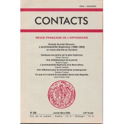 Contacts n° 209. 1° trimestre 2005