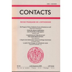 Contacts n° 211. 3° trimestre 2005