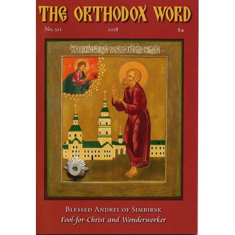 The Orthodox Word n° 321 Année 2018