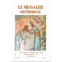 Le messager orthodoxe n° 159 Année 2015