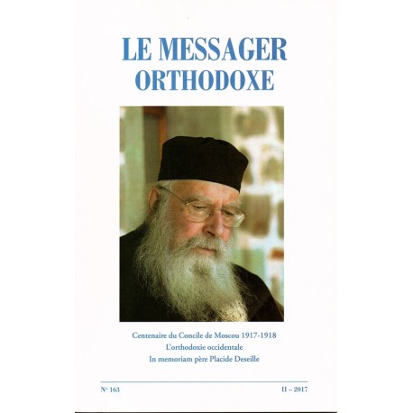 Le messager orthodoxe n° 163 Année 2017