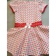 Robe à  Pois rouge - 3 - 4 ans