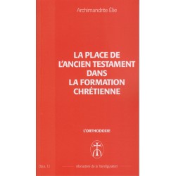 La place de l'ancien testament dans la formation chrétienne. Opus 12