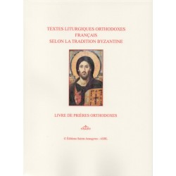 Livre de prières orthodoxes grand format