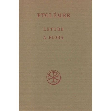 Lettre à Flora - Ptolémée