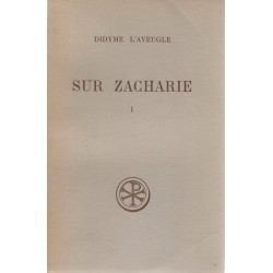 Sur Zacharie I - Didyme l'Aveugle - Occasion