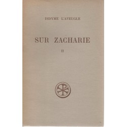 Sur Zacharie II - Didyme l'Aveugle - Occasion