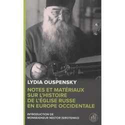 Notes et matériaux sur l'histoire de l'Eglise russe en Europe Occidentale