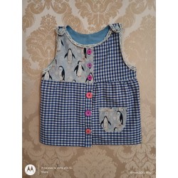 Robe Pingouin 3 - 6  mois