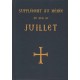 Supplément au Ménée du mois de juillet