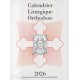 Calendrier liturgique orthodoxe 2026