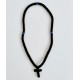 Chapelet orthodoxe 100 grains en laine avec grains bleus
