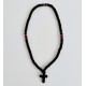 Chapelet orthodoxe 100 grains en rayonne avec grains rouge
