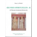 Oeuvres spirituelles II. Isaac le Syrien