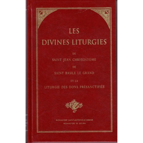 Les divines liturgies