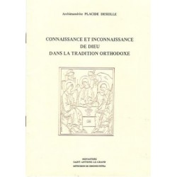 Connaissance et inconnaissance de Dieu dans la tradition orthodoxe.