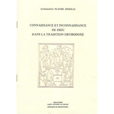 Connaissance et inconnaissance de Dieu dans la tradition orthodoxe.