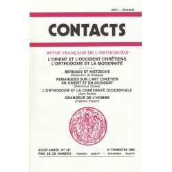 Contacts n° 147. 3° trimestre 1989