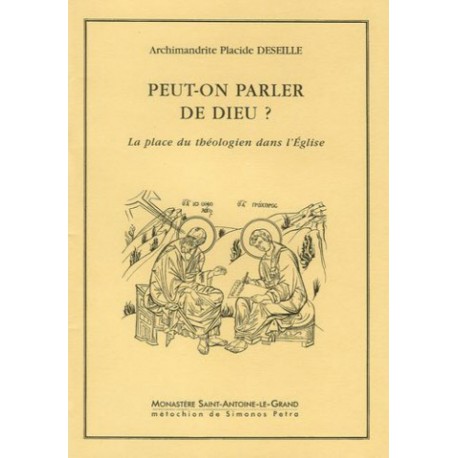 Peut-on parler de Dieu ? La place du théologien dans l'église.