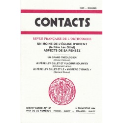 Contacts n° 167. 3° trimestre 1994