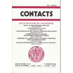 Contacts n° 173. 1° trimestre 1996