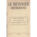 Le messager orthodoxe n° 71 Année 1976