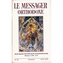 Le messager orthodoxe n° 83 Année 1979